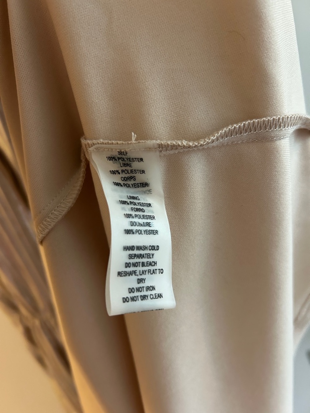 Vince Camuto Metallic Pleated Halter Dress - Picture 10 of 10